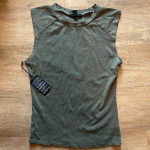 Green Forever 21 Shirt- NEW Tags on- Size Medium